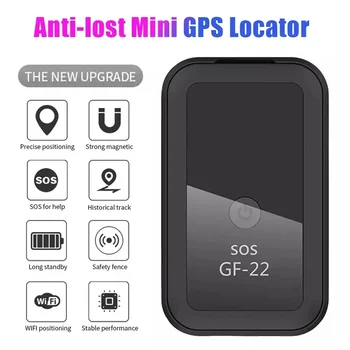 Mini Auto Tracker GF 22 Magnetische Auto GPS Locator Anti-Verloren Aufnahme Tracking Gerät Kann