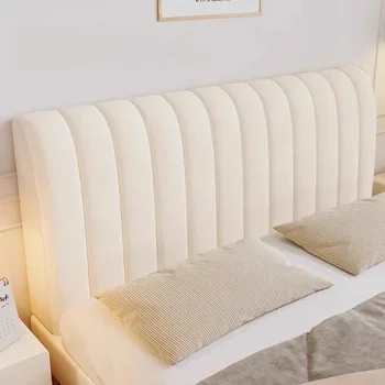 Bett-Kopfteil-Abdeckung, luxuriös, weich, dicker Samt, All-Inclusive, einfarbig, Nachttisch, Bett