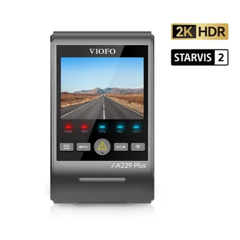 VIOFO A229 PLUS Auto Dvr 2K HDR Video Recorder 5GHZ WI-FI GPS Sprachsteuerung Dash Kamera mit SONY STARVIS 2