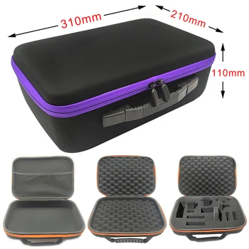 DIY Schaum Harte Tragetasche Lagerung Box Reise Zipper Tasche Für Outdoor Werkzeug Zubehör Personalisierung