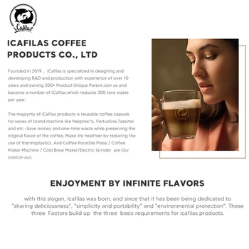 Wiederverwendbarer Kaffeekapseladapter für Kaffeemaschine