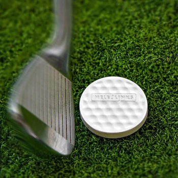 Golf Flat Ball Swing üben Golfbälle tragbare flache Golfbälle leichte Golf-Trainings bälle zum Üben Indoor