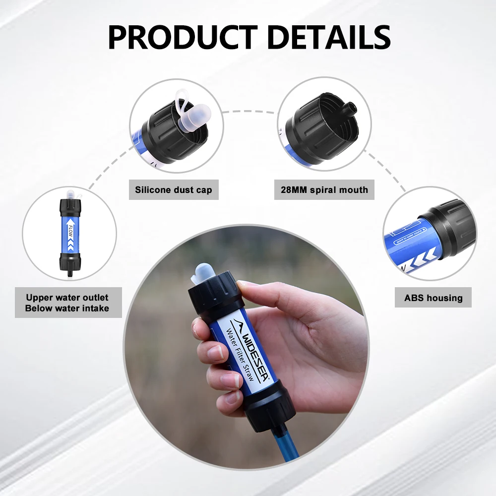 Camping Outdoor Water Purifier 0.01Micron Filtration Portable – Bild 4