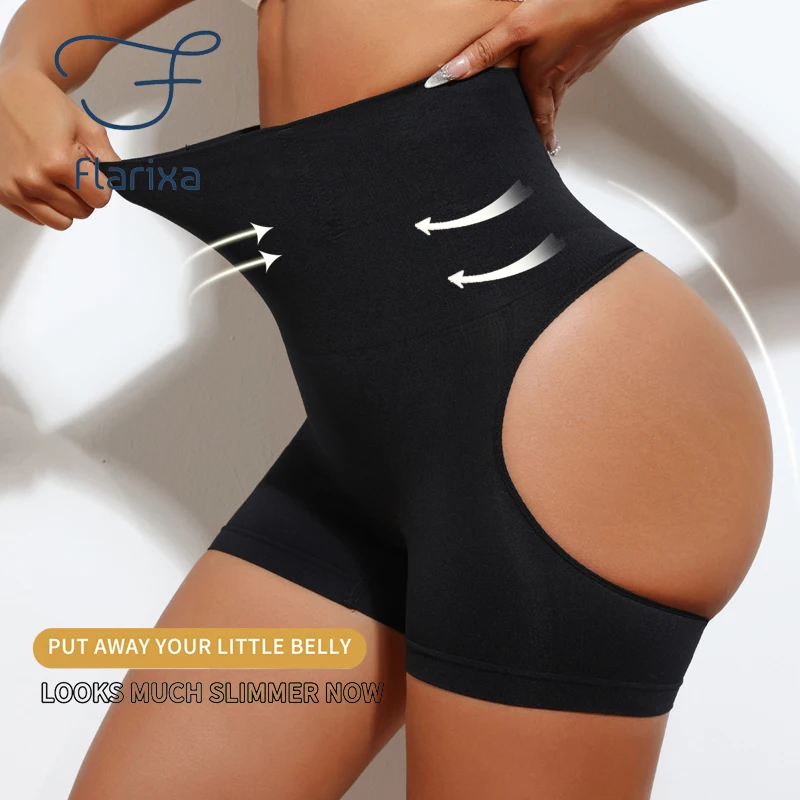 Frauen Hohe Taille Gestaltung Steuer Panty Butt Heber