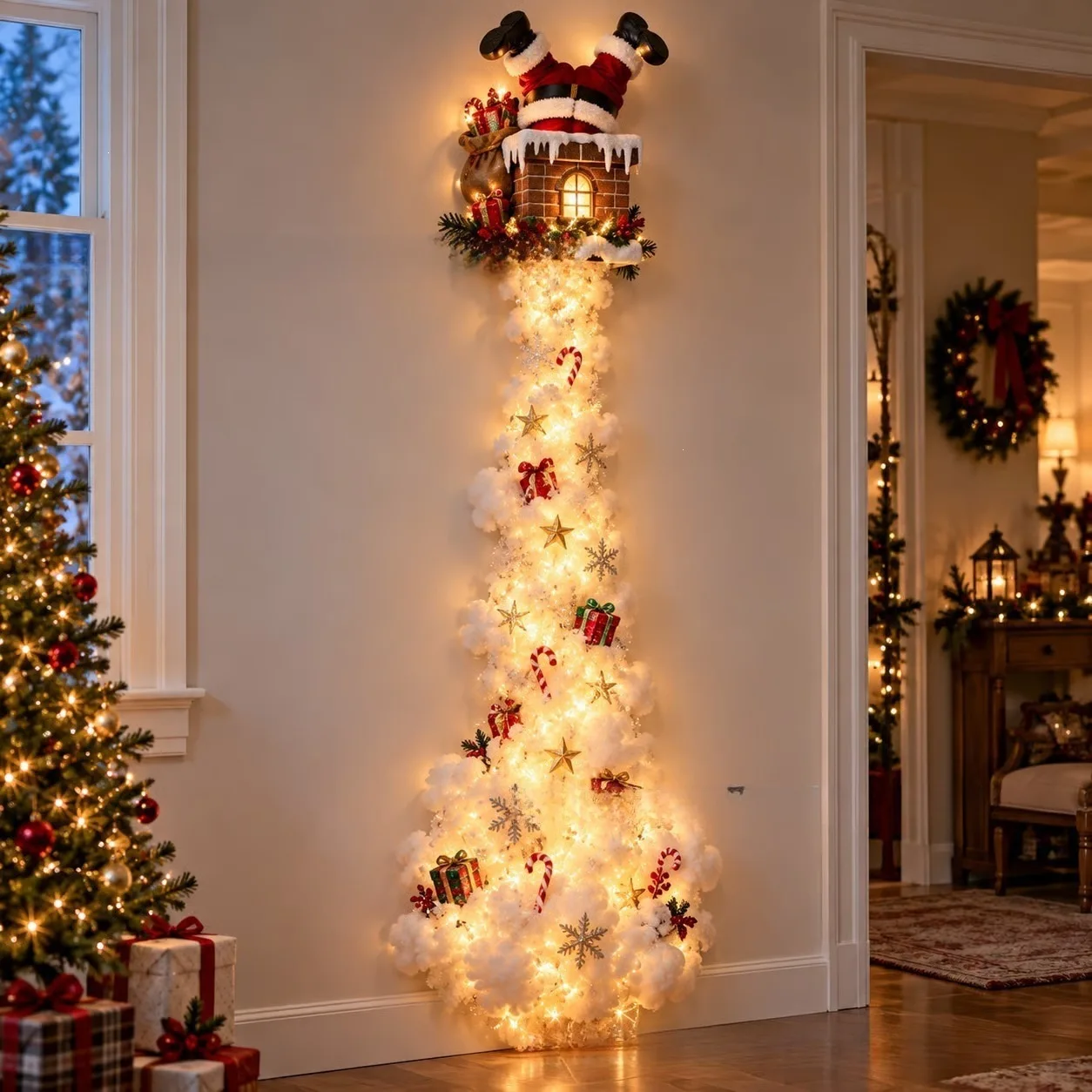 2027 Weihnachts-Wandlicht mit magischem Lichteffekt – Bild 4