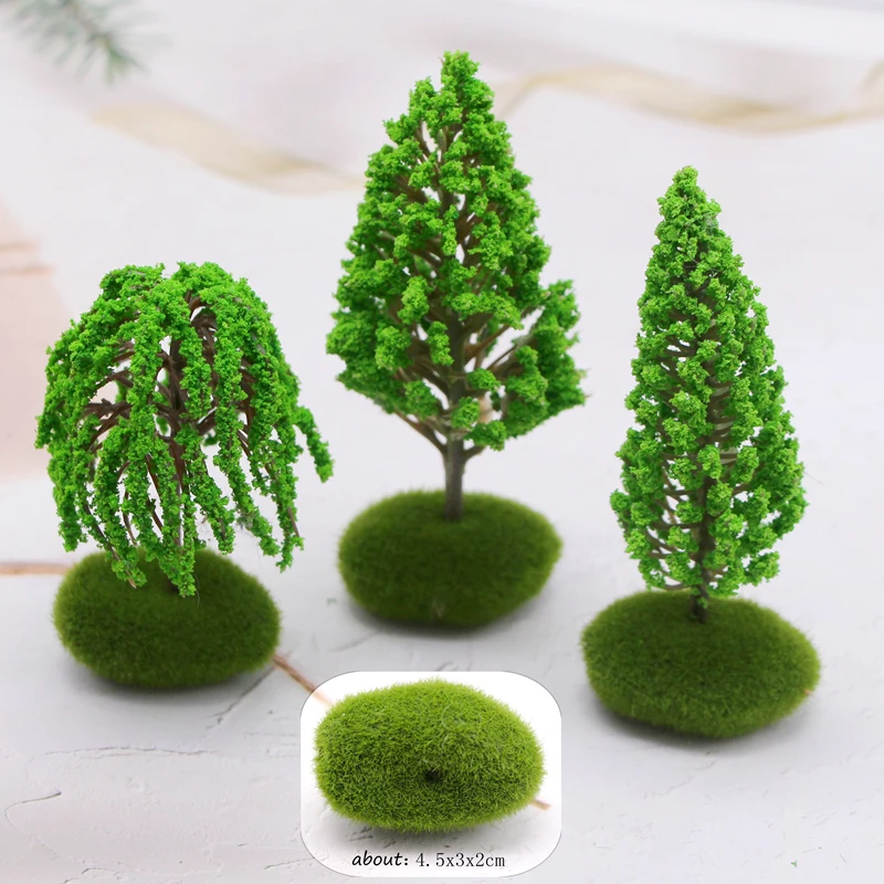 1Pcs Mini Diorama Mixed Tree Set Landschaft Landschaft Modell – Bild 3