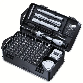 115-in-1 Kleiner Schraubendreher-Satz, Professionelles Reparatur-Werkzeugset für Handy, Computer, Uhr