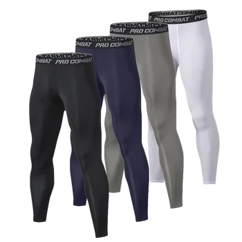 Herren-Kompressionshose, männliche Strumpfhose, Leggings für Laufen, Training, Sport, Fitness, schnell