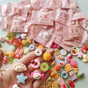 Mini Lebensmittel Getränke Zubehör Mini Blind Box Haus Küche Dekoration Kreative Party Blind Tasche kinder