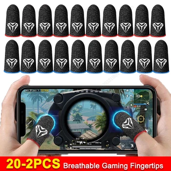 Finger Cots Gaming Fingers pitzen Handschuhe ultra dünne atmungsaktive schweiß feste Touchscreen Gaming Finger