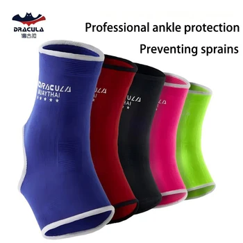 Box-Knöchelschützer, Muay-Thai-Knöchelschützer, Kampfsport-Fußschutz, Trainings-Fußschutzsocken für Erwachsene