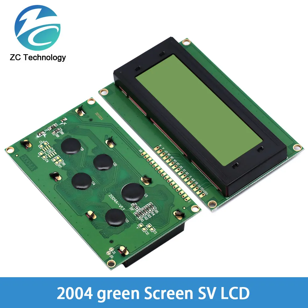 LCD-Modul blau grün Bildschirm für Arduino 1602 2004 12864 – Bild 5