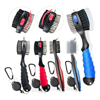 Golf Club Reiniger Golf Reinigung Pinsel Mit Karabiner Nut Spitzer Reiniger Multi Stil Golf Sport Zubehör Drop
