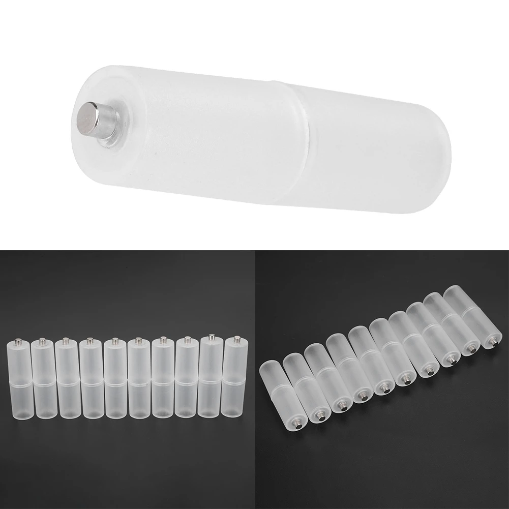 10PCS AAA zu AA Größe Zelle Batterie Konverter Adapter – Bild 3