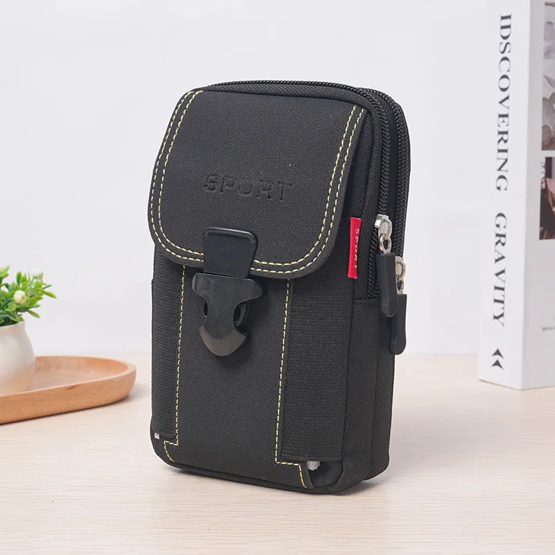 Mann Gürtel Tasche Handy Tasche für Männer Telefon Holster – Bild 6