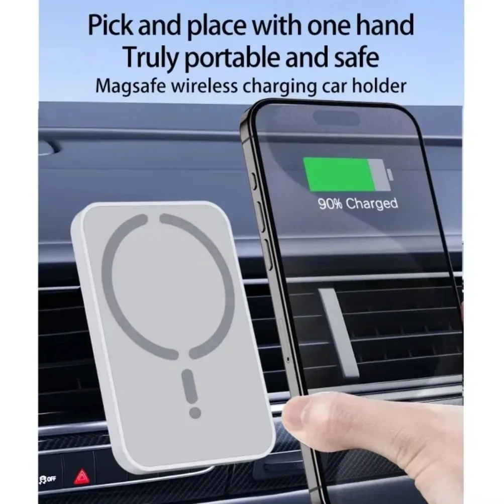 Magnetische Auto-Handyhalterung für Lüftungsgitter mit – Bild 4