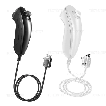 Wired Nunchuck Für Nintendo Wii/Wii U Konsole Drahtlose Fernbedienung Ohne Motion Plus Gamepad Für Wii Zubehör