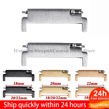 Uhrenarmband-Metalladapter 18mm auf 20/22mm, 20mm auf 18/20/22mm, 22mm auf 18mm & 22mm
