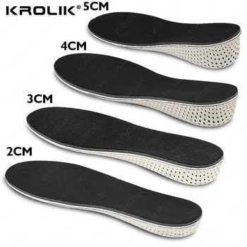 Memory Foam EVA-Vorlagen zur Erhöhung der Höhe, Einlegesohle 2-5 cm, atmungsaktiv, ultraleicht, erhöhte
