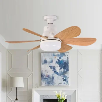 Home E26 E27 LED-Deckenventilator-Licht, kabellose Fernbedienung mit stufenloser Dimmung, Nachtlichter