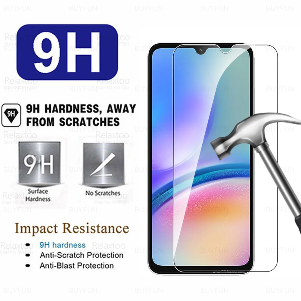 1-4 Stück Panzerglas für Samsung Galaxy A05s A05 A15 4G A25 – Bild 3