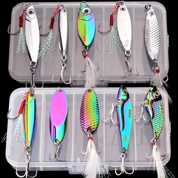 3g/10g/15g Metall Vib Angeln Köder set Sinking Hartmetall VIB Meer angeln Lockt Künstliche Pesca Köder