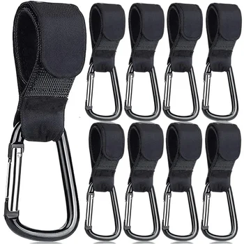 Kinderwagen Haken Schnallen Clip Aluminium Legierung Karabiner Warenkorb Organizer Windel Tasche Einkaufen