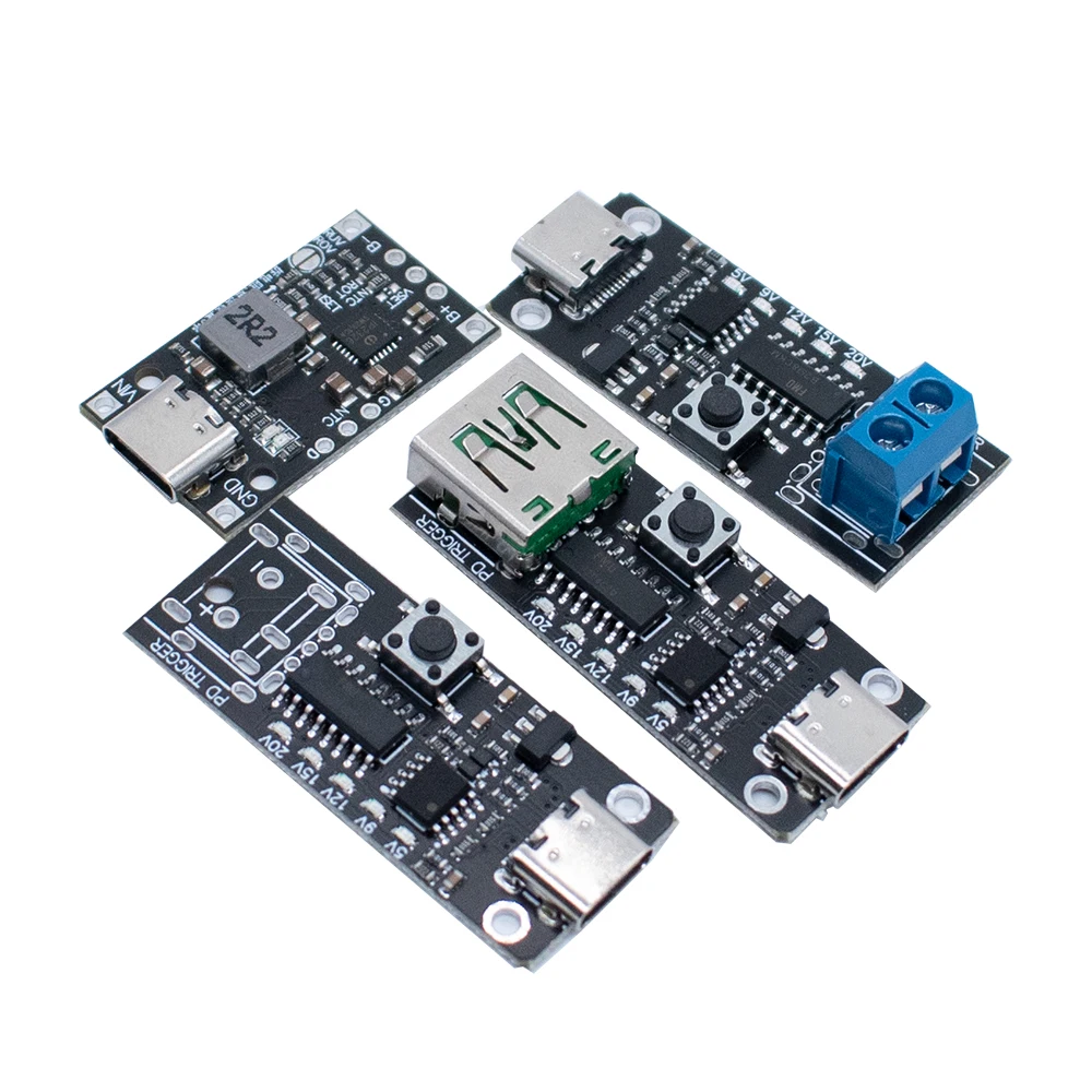 100w 5a USB-C Schnelllade-Trigger platinen modul pd/qc – Bild 3