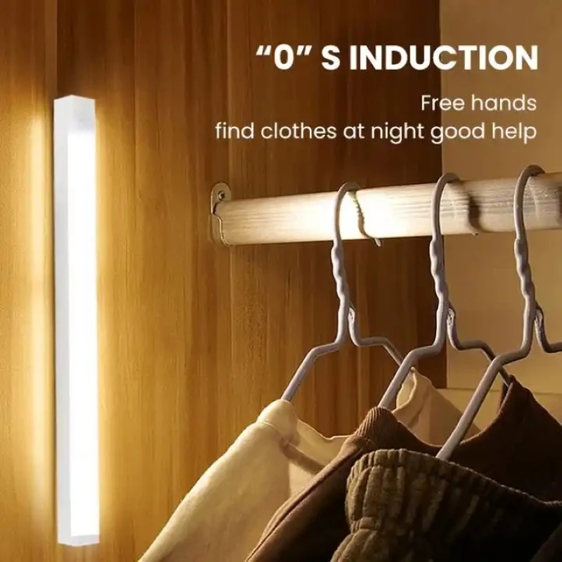 Bewegungsmelder-Lampe, Nachtlicht, kabellos, LED, USB, Typ C