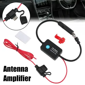 Auto Auto Radio FM Antenne Signal Booster Verstärker Universal 12V FM Auto Radio Antenne Verbessern Verstärker