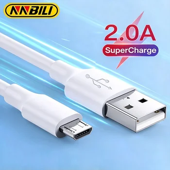 Micro-USB Ladekabel 5 A für Android-Handys, Schnellladen und Daten