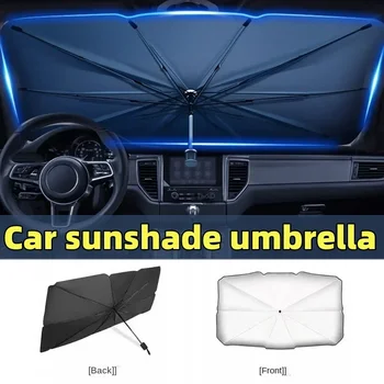 Auto Sonnenschirm Regenschirm Auto Sonnenschutz Schutz Sonnenschirm Sommer Sonne Innen Windschutzscheibe