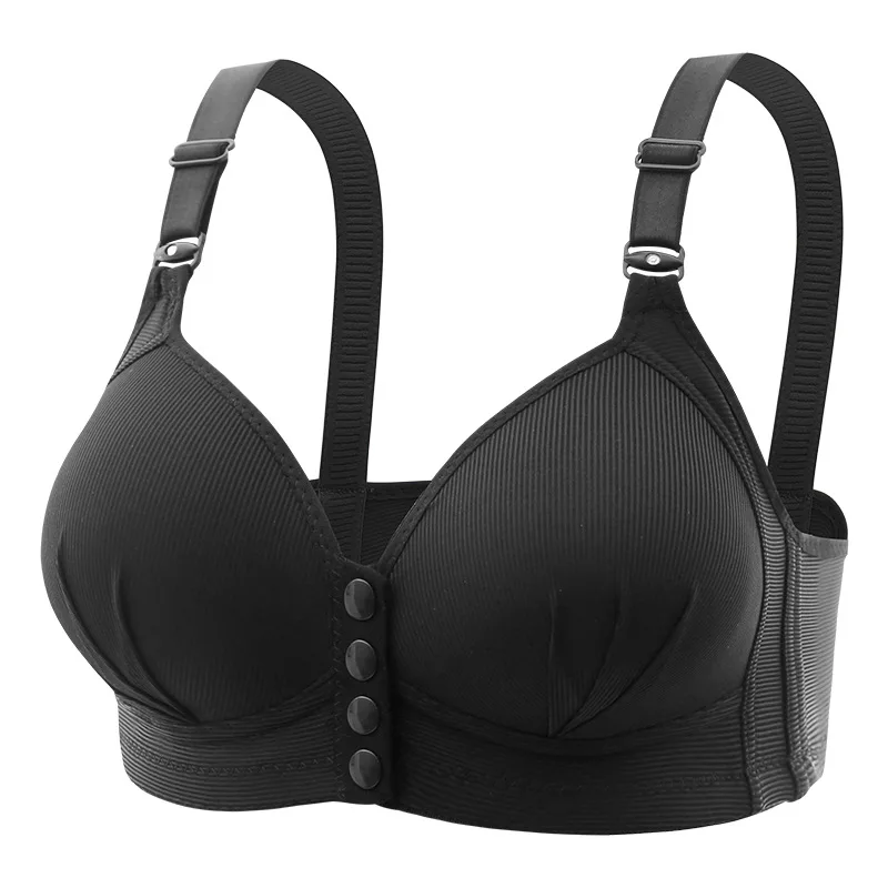 Neue Große Größe Vordere Schnalle Sexy Push-up DAMEN Bh – Bild 5