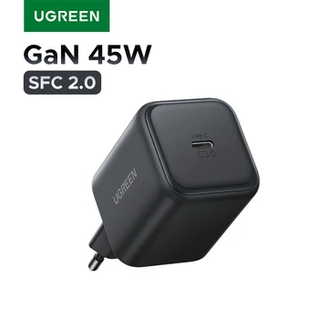 UGREEN 45W GaN Ladegerät PD3.0 PPS QC3.0 Schnellladung für Samsung S25 S24 Ultra iPhone 16 15 14 Pro Max iPad