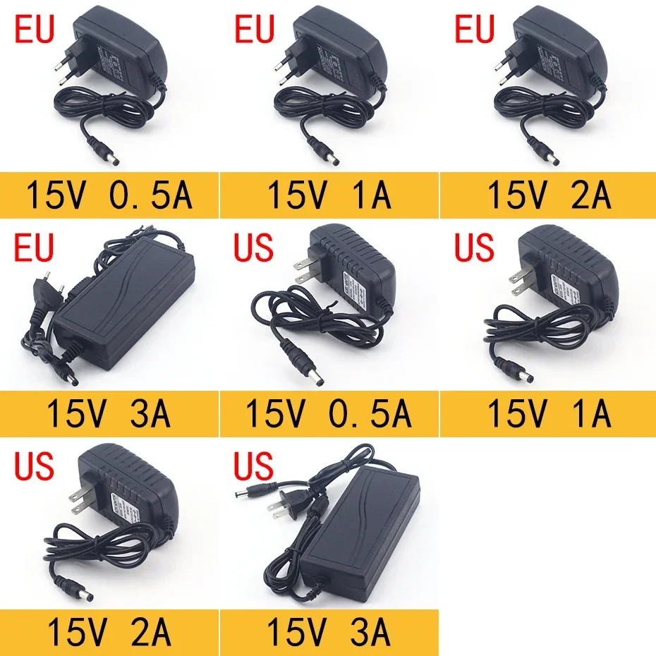 Universal-Netzteil 3–24 V, 0,5–8 A, für LED und Geräte – Bild 2
