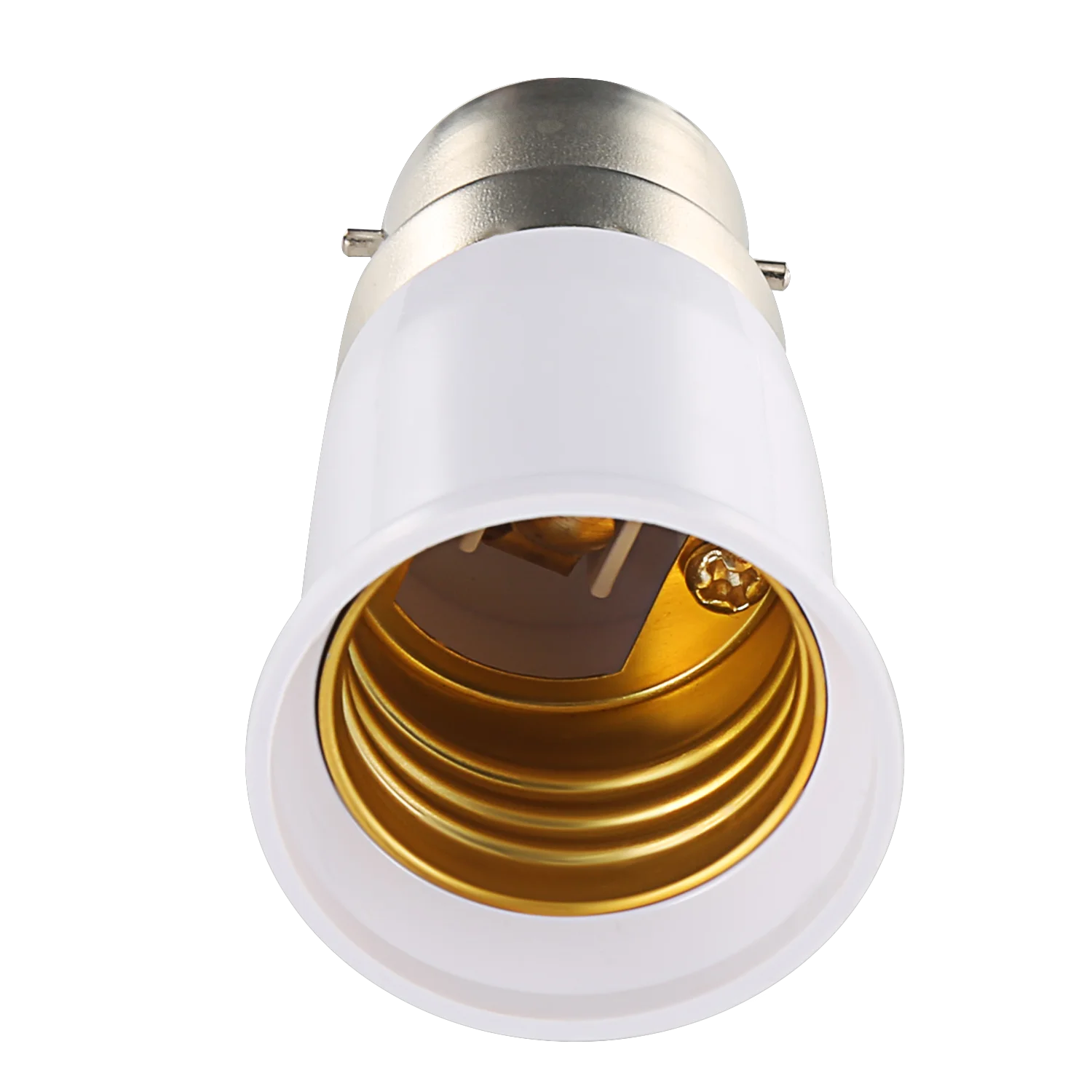 B22 zu E27 Glühbirne Adapter B22 Zu Edison Schraube E27 Lampe – Bild 4