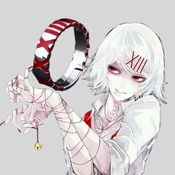 Anime Tokyo Ghoul Ring JUZO Suzuya Cosplay Unisex Verstellbare Ringe Accessoires Geschenk