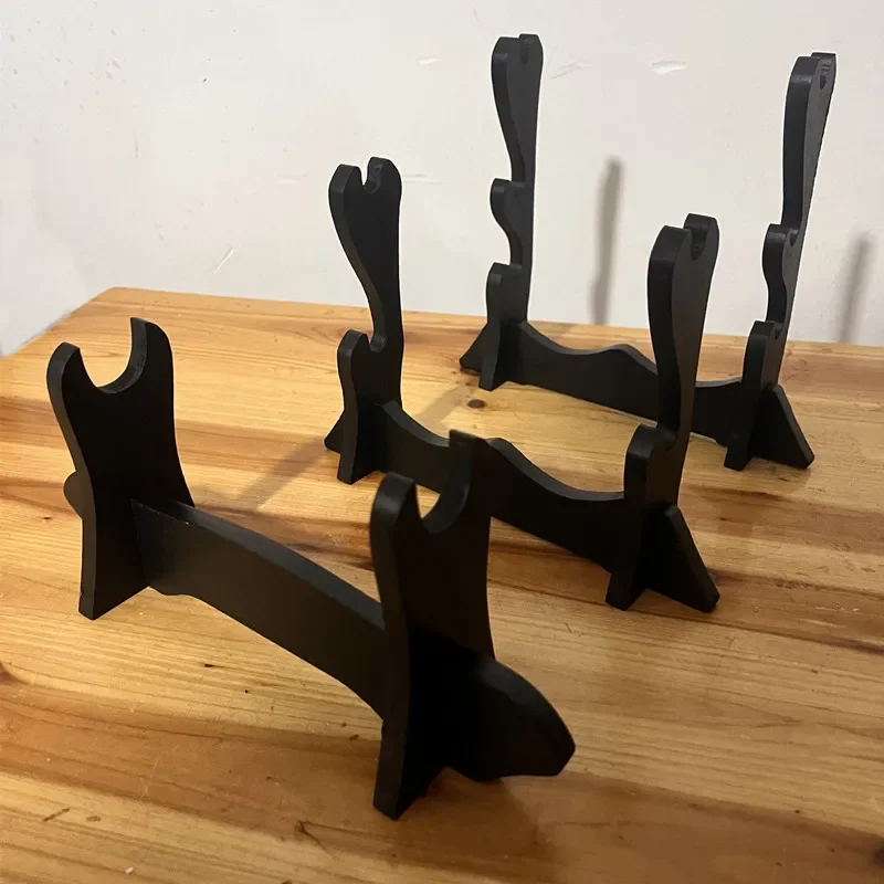 Stehen Katana Lagerung Regale Holz Schwert Rack Boden Saber – Bild 5
