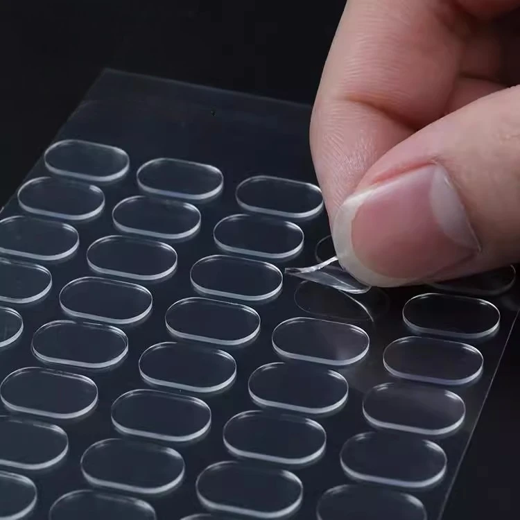 200 Stück transparente doppelseitige Klebeband-Pads – nicht – Bild 6