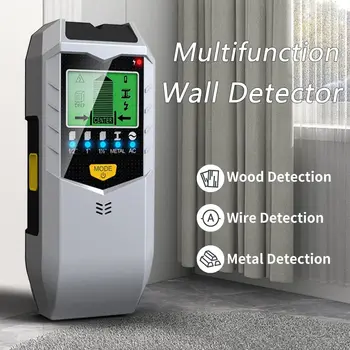 5-in-1 elektronischer Wanddetektor, multifunktionaler tragbarer Metalldetektor, Bolzen, Holzfinder