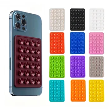 Silikon Saug Telefon halter Matte multifunktion ale Saugnapf Wand ständer quadratische rutsch feste einseitige