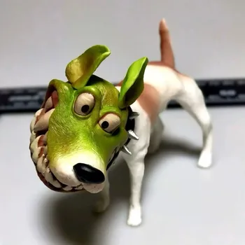 8 cm/3,1 in Anime Die Maske Figur Lustige Parson Jack Russell Action-figuren Pvc Statue Sammlung Modell