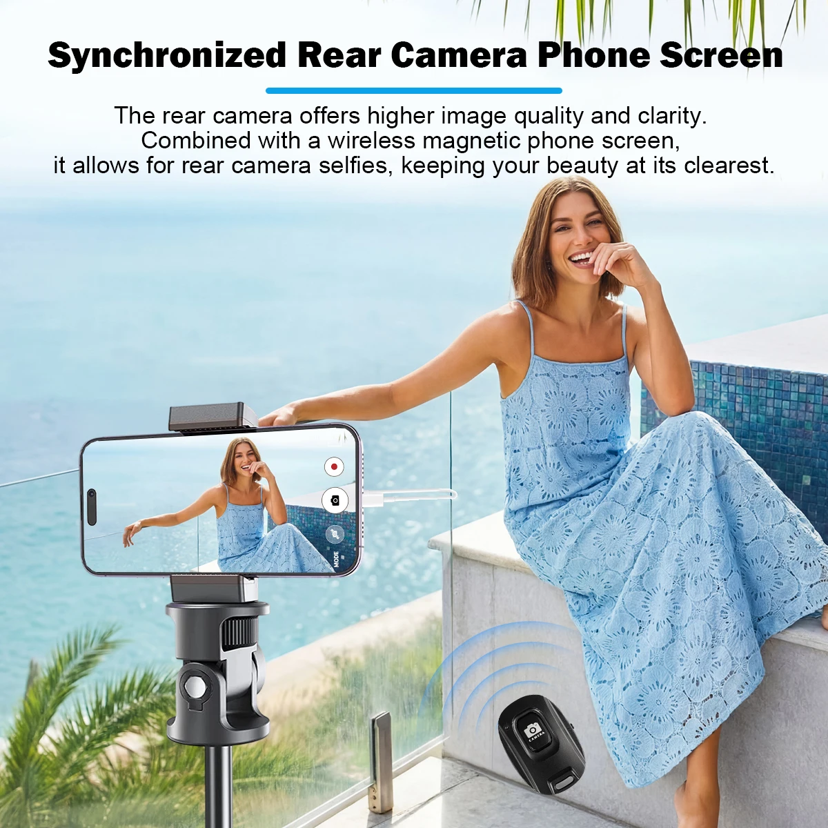Telefon Vlog Selfie Monitor Bildschirm Telefon Halter Clip – Bild 6