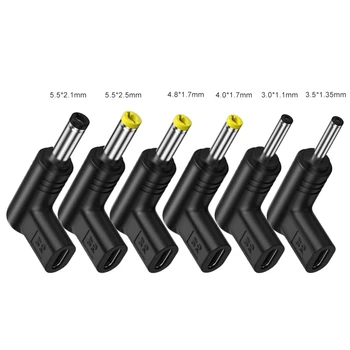 USB C PD zu DC Strom Stecker Universal 5V 9V 12V Typ C zu DC Jack Stecker Lade Adapter Konverter für Router
