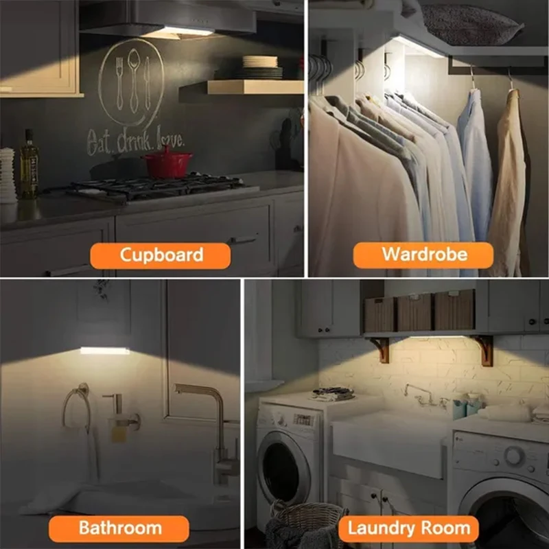 PIR-Bewegungsmelder, LED-Unterschranklampe, dimmbar – Bild 6