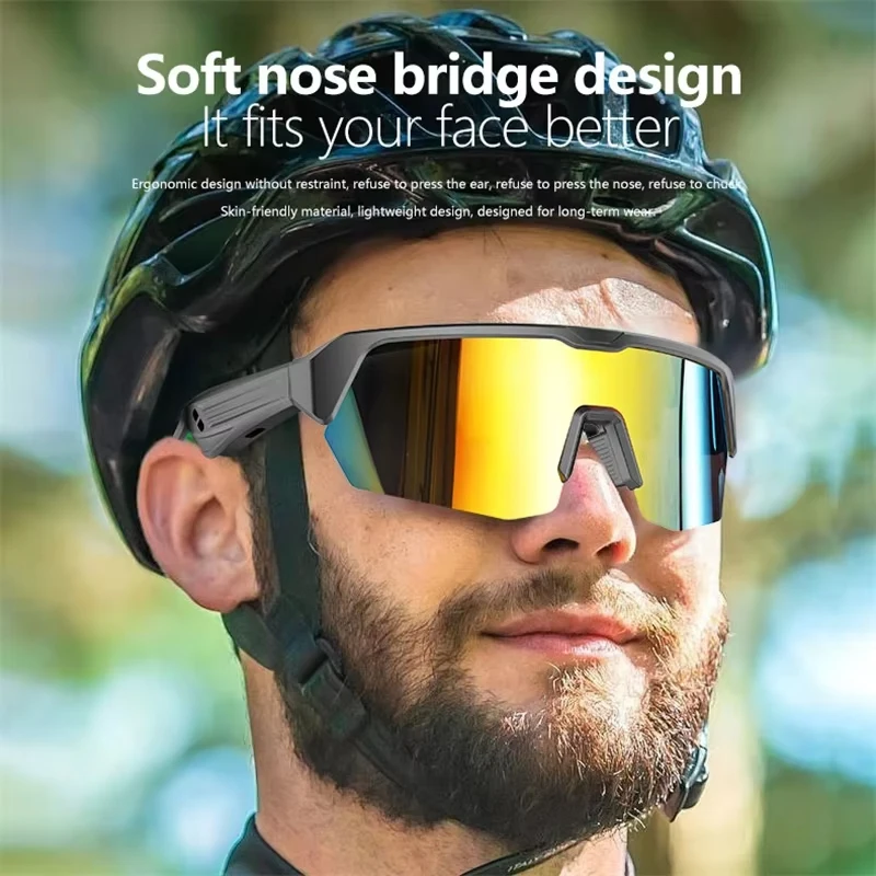 Radfahren Laufen Bluetooth Smart Brille Technologie Audio – Bild 3