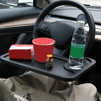 Auto Tablett Tisch Computer Schreibtisch Halterung Ständer Essen Arbeit Auto Lenkrad Esstisch Halterung