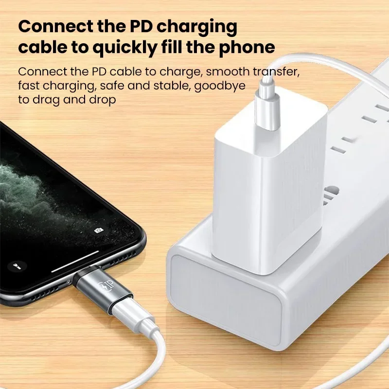 USB C Adapter USB Typ C auf Lightning Buchse Konverter für – Bild 6