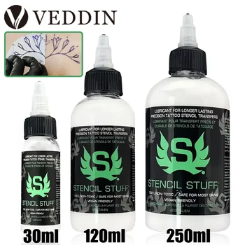 250/120/30ML Schablone Zeug Tattoo Schablone Transfer Gel Thermische Kopierer Schablone Anwendung Lösung Magie