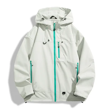 Unisex Wandern Jacke Wasserdichte Herbst Windjacke Ourdoor Mit Kapuze Mäntel Frauen Neue Jacke Männer Angeln